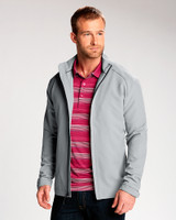 Cutter & Buck CB WeatherTec Blakely Mens Big & Tall Full Zip Jacket OXI_PRO_HG 1