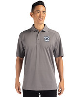 Butler Bulldogs Cutter & Buck CB Drytec Genre Textured Solid Mens Big and Tall Polo Elemental Grey Front