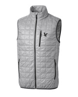 Embry-Riddle Eagles Cutter & Buck Rainier PrimaLoft® Mens Big and Tall Eco Insulated Full Zip Puffer Vest POL_MANN_HG 
