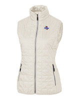 Tulsa Golden Hurricanes Cutter & Buck Rainier PrimaLoft® Womens Eco Insulated Full Zip Puffer Vest CCO_MANN_HG 1