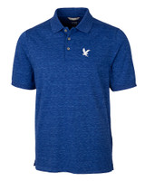 Embry-Riddle Eagles Cutter & Buck Advantage Tri-Blend Space Dye Mens Big and Tall Polo DTB_MANN_HG 