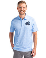 Old Dominion Monarchs College Vault - Cutter & Buck Pike Constellation Print Stretch Mens Polo Atlas Light Blue Front