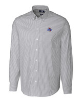 Tulsa Golden Hurricanes Cutter & Buck Stretch Oxford Stripe Mens Long Sleeve Dress Shirt CC_MANN_HG 1