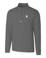 Embry-Riddle Eagles Cutter & Buck Traverse Stretch Eco Quarter Zip Mens Big and Tall Pullover EG_MANN_HG 