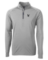 Embry-Riddle Eagles Cutter & Buck Adapt Eco Knit Stretch Recycled Mens Big and Tall Quarter Zip Pullover POL_MANN_HG 