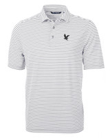 Embry-Riddle Eagles Cutter & Buck Virtue Eco Pique Stripe Recycled Mens Big and Tall Polo POL_MANN_HG 