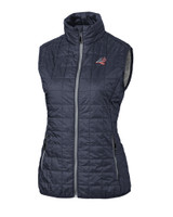 Carolina Panthers Americana Cutter & Buck Rainier PrimaLoft® Womens Eco Insulated Full Zip Puffer Vest ANM_MANN_HG 1