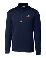 Buffalo Bills Americana Cutter & Buck Traverse Stretch Quarter Zip Mens Pullover LYN_MANN_HG 1