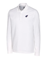 Arizona Cardinals Americana Cutter & Buck Advantage Tri-Blend Pique Mens Long Sleeve Polo WH_MANN_HG 1