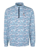 Chicago White Sox Stars & Stripes Cutter & Buck Traverse Camo Print Stretch Quarter Zip Mens Pullover IND_MANN_HG 1