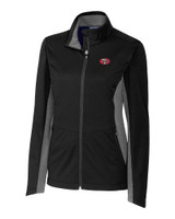 San Francisco 49ers Historic Cutter & Buck Navigate Softshell Womens Full Zip Jacket BL_MANN_HG 1