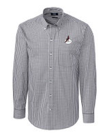 Arizona Cardinals Historic Cutter & Buck Easy Care Stretch Gingham Mens Big and Tall Long Sleeve Dress Shirt CC_MANN_HG 1