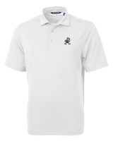 Cleveland Browns Historic Cutter & Buck Virtue Eco Pique Recycled Mens Big and Tall Polo WH_MANN_HG 1