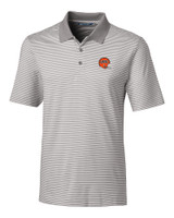 Cincinnati Bengals Historic Cutter & Buck Forge Tonal Stripe Stretch Mens Polo POL_MANN_HG 1