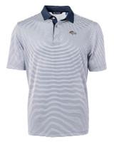 Denver Broncos Cutter & Buck Virtue Eco Pique Micro Stripe Recycled Mens Big & Tall Polo NVBW_MANN_HG 1