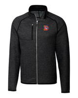 Denver Broncos Historic Cutter & Buck Mainsail Sweater-Knit Mens Big and Tall Full Zip Jacket CCH_MANN_HG 1