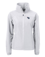 Tennessee Titans Cutter & Buck Charter Eco Recycled Womens Full-Zip Jacket POL_MANN_HG 1