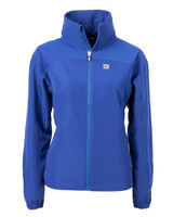 New York Giants Cutter & Buck Charter Eco Recycled Womens Full-Zip Jacket TBL_MANN_HG 1