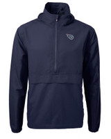 Tennessee Titans Cutter & Buck Charter Eco Recycled Mens Anorak Jacket NVBU_MANN_HG 1