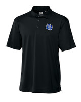 Air Force Falcons College Vault Cutter & Buck CB Drytec Genre Textured Solid Mens Big and Tall Polo Black Mannequin