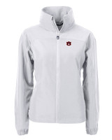 Auburn Tigers Cutter & Buck Charter Eco Recycled Womens Full-Zip Jacket POL_MANN_HG 1