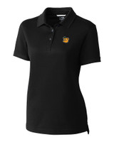 Baylor Sailor Bear College Vault Cutter & Buck Advantage Eco Tri-Blend Pique Womens Polo BL_MANN_HG 