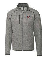 Auburn Tigers College Vault Cutter & Buck Mainsail Sweater-Knit Mens Full Zip Jacket POH_MANN_HG 1