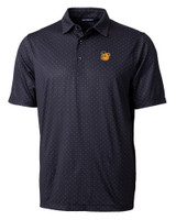 Baylor Sailor Bear College Vault Cutter & Buck Pike Double Dot Print Stretch Mens Big and Tall Polo BL_MANN_HG 1