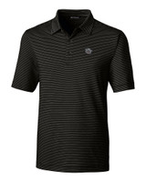 Cincinnati Bearcats College Vault Cutter & Buck Forge Pencil Stripe Stretch Mens Big and Tall Polo BL_MANN_HG 1