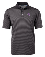 Stephen F Austin Lumberjacks Cutter & Buck Virtue Eco Pique Micro Stripe Recycled Mens Big & Tall Polo BLEG_MANN_HG 