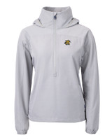 Wichita State Shockers Cutter & Buck Charter Eco Recycled Womens Anorak Jacket POL_MANN_HG 1