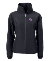 Stephen F Austin Lumberjacks Cutter & Buck Charter Eco Recycled Womens Full-Zip Jacket BL_MANN_HG 