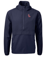 Ole Miss Rebels Cutter & Buck Charter Eco Recycled Mens Anorak Jacket NVBU_MANN_HG 