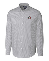 Florida State Seminoles College Vault Cutter & Buck Stretch Oxford Stripe Mens Big and Tall Long Sleeve Dress Shirt CC_MANN_HG 