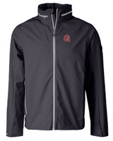 Gonzaga Bulldogs College Vault Cutter & Buck Vapor Water Repellent Stretch Mens Full Zip Rain Jacket OSI_MANN_HG 1