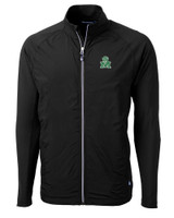 Marshall Thundering Herd College Vault Cutter & Buck Adapt Eco Knit Hybrid Recycled Mens Full Zip Jacket BL_MANN_HG 1