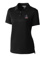 Delaware Fightin' Blue Hens College Vault Cutter & Buck Advantage Eco Tri-Blend Pique Womens Polo BL_MANN_HG 