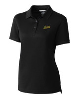 George Mason Patriots College Vault Cutter & Buck Advantage Tri-Blend Pique Womens Polo BL_MANN_HG 1