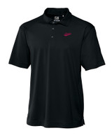 New Mexico State Aggies College Vault Cutter & Buck CB Drytec Genre Textured Solid Mens Big and Tall Polo BL_MANN_HG 