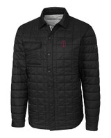 Southern Illinois Salukis College Vault Cutter & Buck Rainier PrimaLoft® Mens Eco Insulated Quilted Shirt Jacket BL_MANN_HG 