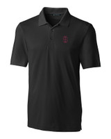 Southern Illinois Salukis College Vault Cutter & Buck Forge Stretch Mens Polo BL_MANN_HG 