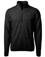 New Mexico State Aggies College Vault Cutter & Buck Cascade Eco Sherpa Fleece Mens Big & Tall Quarter Zip Jacket BL_MANN_HG 