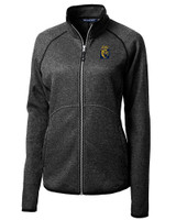 FIU Panthers College Vault Cutter & Buck Mainsail Sweater-Knit Womens Full Zip Jacket CCH_MANN_HG 
