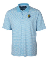 FIU Panthers College Vault Cutter & Buck Forge Tonal Stripe Stretch Mens Big and Tall Polo ALS_MANN_HG 