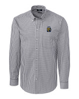 FIU Panthers College Vault Cutter & Buck Easy Care Stretch Gingham Mens Long Sleeve Dress Shirt CC_MANN_HG 