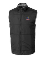 Delaware Fightin' Blue Hens College Vault Cutter & Buck Stealth Hybrid Quilted Mens Big and Tall Windbreaker Vest BL_MANN_HG 