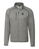 Georgetown Hoyas College Vault Cutter & Buck Mainsail Sweater-Knit Mens Full Zip Jacket POH_MANN_HG 1