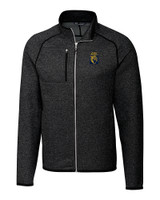 FIU Panthers College Vault Cutter & Buck Mainsail Sweater-Knit Mens Full Zip Jacket CCH_MANN_HG 