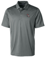 NC State Wolfpack College Vault Cutter & Buck Prospect Textured Stretch Mens Big & Tall Polo EG_MANN_HG 1