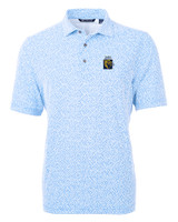FIU Panthers College Vault Cutter & Buck Virtue Eco Pique Botanical Print Recycled Mens Polo ALS_MANN_HG 